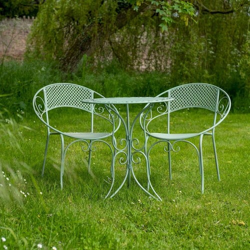 Green shabby chic - bistro, set