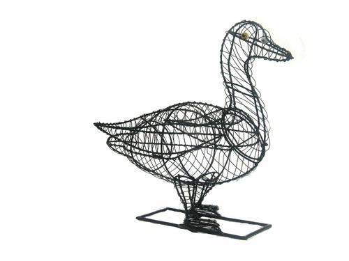 Topiary duck - topiary,