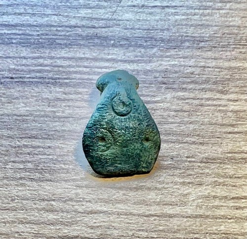 Ancient roman ring with dot - ancient,