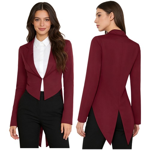 Women retro long tailcoat - retro,