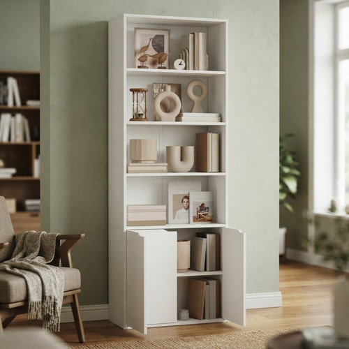 Contemporary tall bookcase - tall,