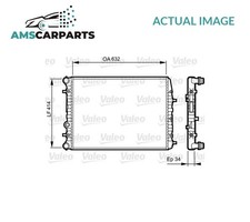 ENGINE COOLING RADIATOR 732864