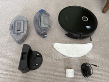 ECOVACS Deebot U2 Pro 0.8L Robot Vacuum Cleaner In Black - 2 in 1 Mop and Vacum