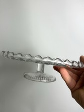 Vintage Glass Pedestal Cake