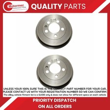 For VW Polo Fox Rear Brake Drum Set 200mm Ø for OE 6Q0609617 | VIKA 66090020701