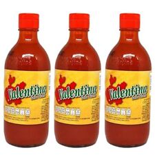 Valentina Salsa Picante Hot Sauce 12.5 oz (Pack of 3) Mexican