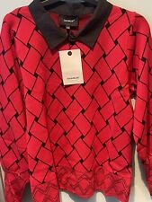 ladies mock shirt jumper