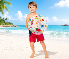 Kids inflatable beach ball - inflatable,