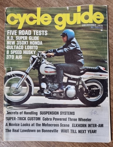 Cycle guide magazine - magazine,, december