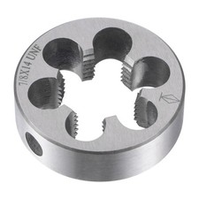 7/8"-14 UNF Alloy Tool Steel Machine Thread Round Threading Die Hand Tool