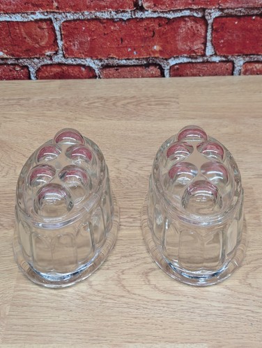Pair vintage glass - vintage, jelly