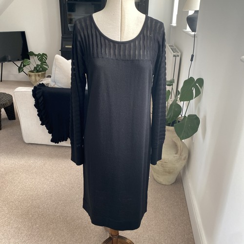 Jaeger wool blend knit dress - wool,
