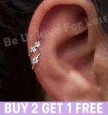 Cartilage Tragus Helix Hoop