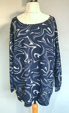 Size 28 Navy Blue Long Sleeve