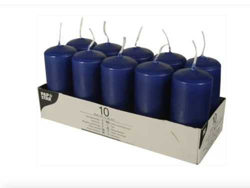 Pillar candles 40mm 1pcs - candles, x