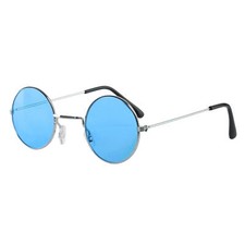 BLUE HIPPY GLASSES 60S 70S