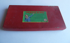 Meccano Vintage 1A Accessory Outfit Not Used & Small Parts Card Box Still Sealed