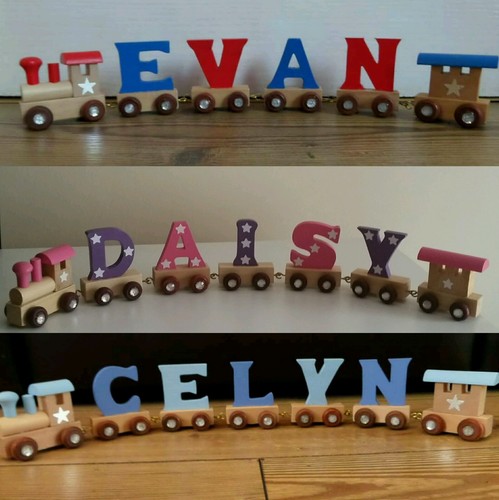 Personalised wooden name - wooden,