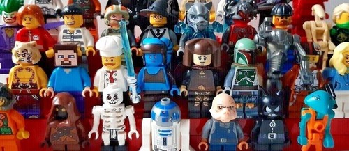 Lego minifigures large - minifigures,