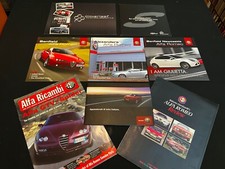 Alfa Romeo Dealer Brochures Cloverleaf Club Magazines Brera Mito 4C 8C GTV.