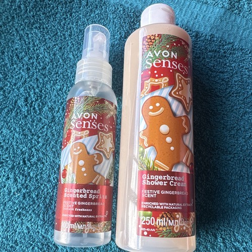 Avon senses gingerbread shower - avon,