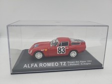  1:43 RALLY CAR ALFA ROMEO TZ COUPE DES ALPES 1964 J ROLLAND G AUGIAS