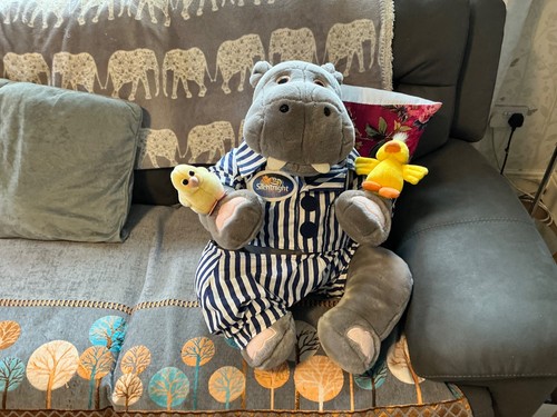Silentnight hippo plush toy - silentnight,