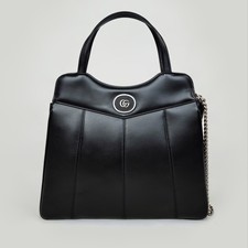 GUCCI PETITE GG BLACK SMOOTH