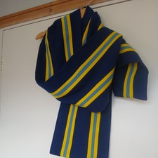 Wool Scarf University College Made in Canbridge Pure Wool 6ft 184cm