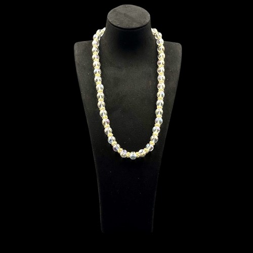 Aura quartz necklace - necklace, inch