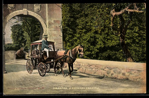 Gibraltar hackney carriage - a,