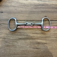 Eggbutt French Link Snaffle Bit 6-inch