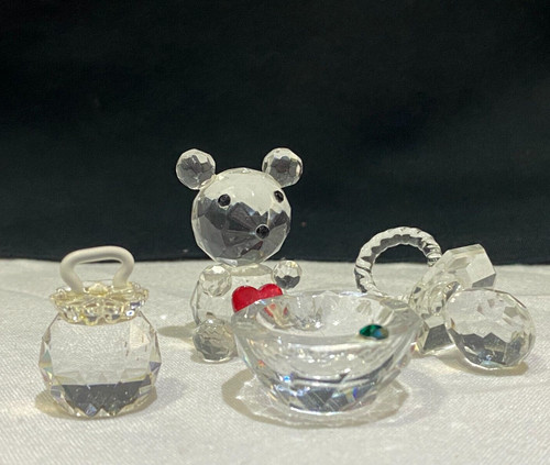 Vintage group crystal - group,