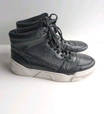 Crosshatch Black High Top Trainers UK 11 / EU 45 | Men’s Casual Sneakers 