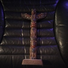 Boma Canadian Wood Totem Pole