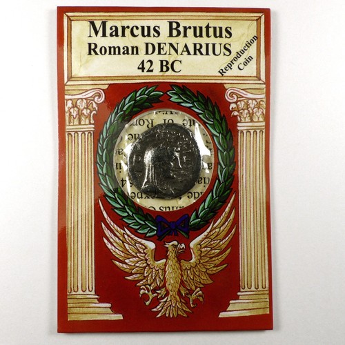 Marcus brutus roman denarius - brutus,