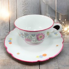 Limoges France Metropolitan Museum CH Field Haviland Porcelain Teacup And Saucer