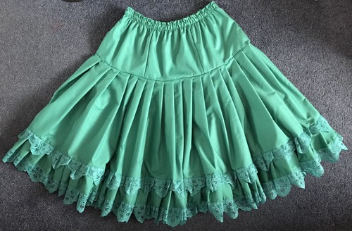 Green coloured rockabilly - coloured,