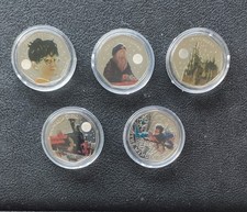 Harry Potter set of 5 x 50p Brilliant Uncirculated coins