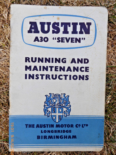 Austin a30 seven - "seven", running