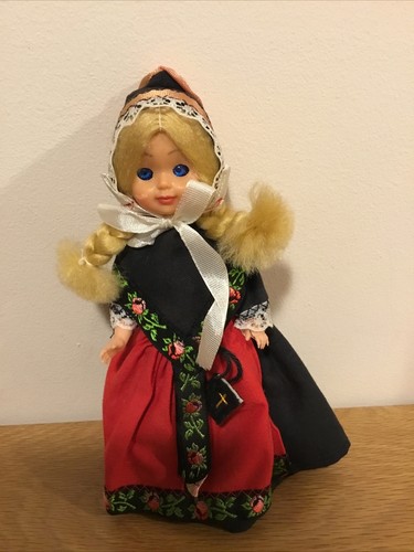 Vintage alsatian girl doll - alsatian,