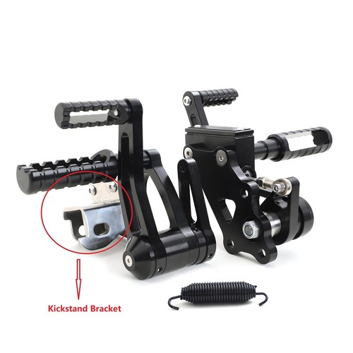 Forward controls kickstand - forward,