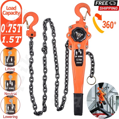 Chain hoist block and tackle - chain,