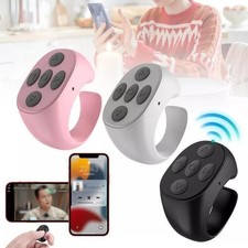 Fingertip Wireless Bluetooth Remote Control,Scrolling Remote Control Page Turner