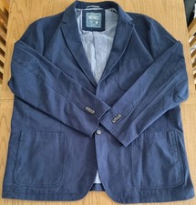 Fat Face Blazer Jacket Mens XXXXLarge Navy Blue 4XL Fatface