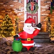 4ft Inflatable Christmas Santa