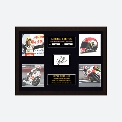 Marco simoncelli signed - signed, ltd