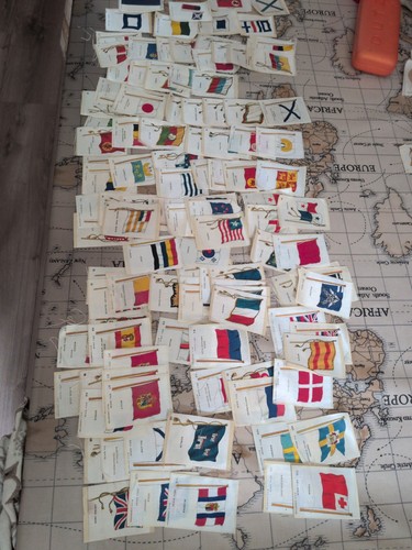 Vintage cigarette silks - b.d.v.,