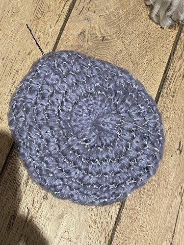 Claires knitted lilac silver - claires,