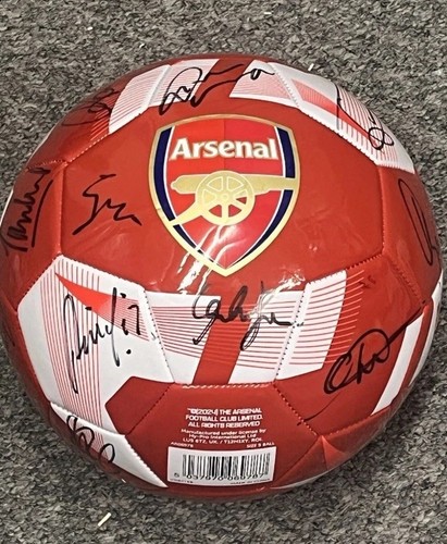 Arsenal signed football - football, by
